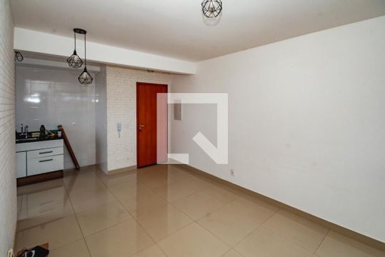 Sala/cozinha de apartamento para alugar com 2 quartos, 57m² em Rio Branco, Belo Horizonte
