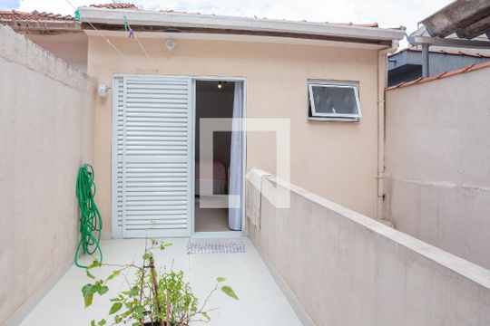 Sacada da Suíte 1 de casa à venda com 3 quartos, 88m² em Barra Funda, São Paulo
