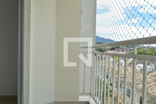 Varanda da Sala de apartamento à venda com 2 quartos, 54m² em Taquara, Rio de Janeiro