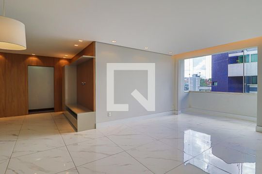 Sala de apartamento para alugar com 4 quartos, 174m² em Sion, Belo Horizonte