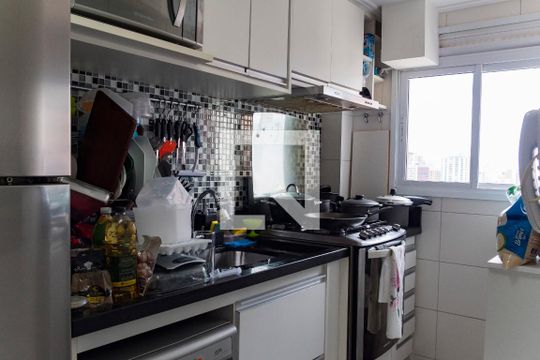 Cozinha de apartamento à venda com 2 quartos, 146m² em Vila Guiomar, Santo André