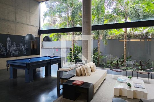 Área comum - Sala de Jogos de kitnet/studio para alugar com 1 quarto, 44m² em Vila Mariana, São Paulo