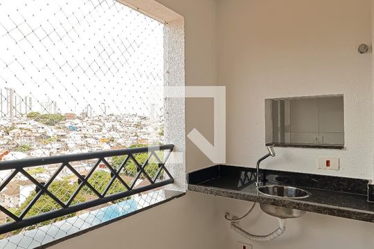 Varanda de apartamento à venda com 2 quartos, 57m² em Vila Galvão, Guarulhos