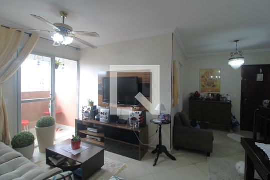Sala de apartamento à venda com 2 quartos, 75m² em Vila Inglesa, São Paulo