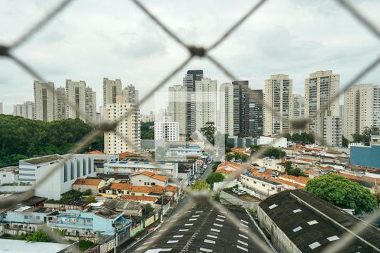 Vista da varanda de apartamento à venda com 2 quartos, 60m² em Tatuapé, São Paulo