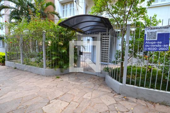 Fachada de apartamento à venda com 1 quarto, 90m² em Menino Deus, Porto Alegre