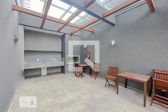 Área comum - Churrasqueira de apartamento para alugar com 1 quarto, 19m² em Brás, São Paulo