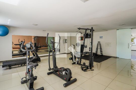 Área comum - Academia de apartamento para alugar com 2 quartos, 84m² em Santo Antônio, Belo Horizonte