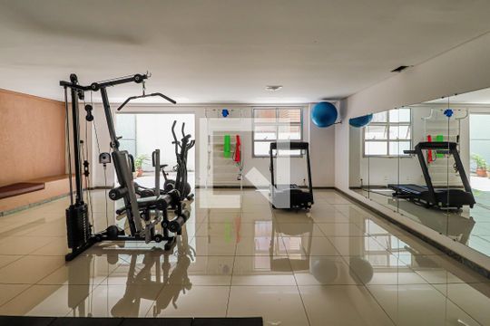 Área comum - Academia de apartamento para alugar com 2 quartos, 84m² em Santo Antônio, Belo Horizonte