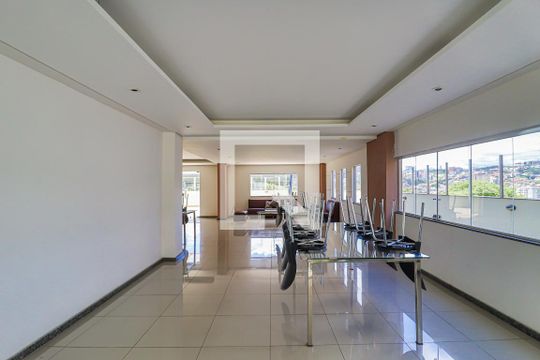 Área comum - Salão de festas de apartamento para alugar com 2 quartos, 84m² em Santo Antônio, Belo Horizonte