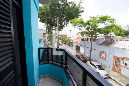 Varanda Quarto 1  de casa para alugar com 3 quartos, 120m² em Belenzinho, São Paulo