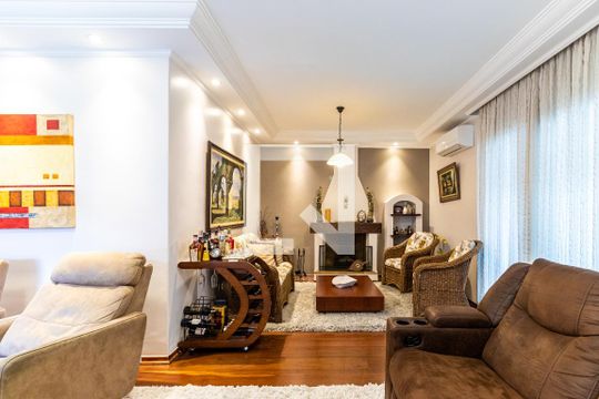 Sala de casa à venda com 4 quartos, 280m² em Campo Grande, São Paulo