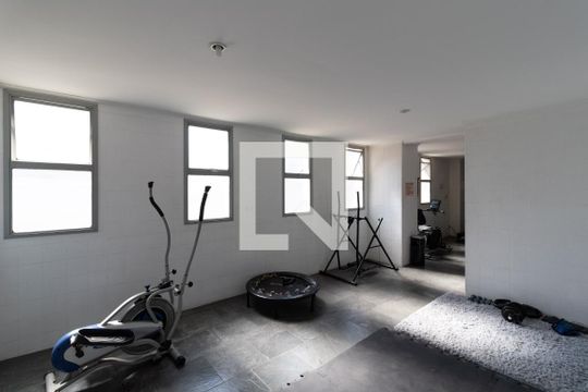 Área comum - Academia de apartamento para alugar com 1 quarto, 47m² em Santana, São Paulo