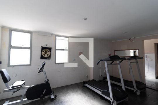 Área comum - Academia de apartamento para alugar com 1 quarto, 47m² em Santana, São Paulo