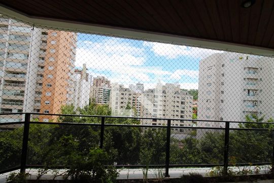 Varanda da Sala de apartamento para alugar com 3 quartos, 124m² em Real Parque, São Paulo