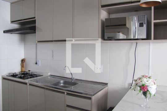 Detalhe da cozinha de apartamento à venda com 1 quarto, 28m² em Vila Penteado, São Paulo