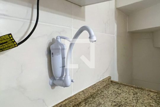 Cozinha de kitnet/studio para alugar com 1 quarto, 35m² em Vila Olímpia, São Paulo