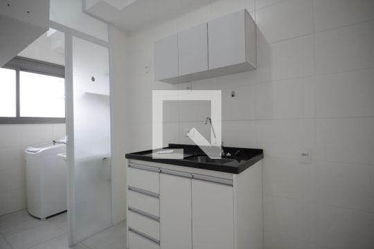 Cozinha de kitnet/studio à venda com 1 quarto, 27m² em Vila Dom Pedro I, São Paulo