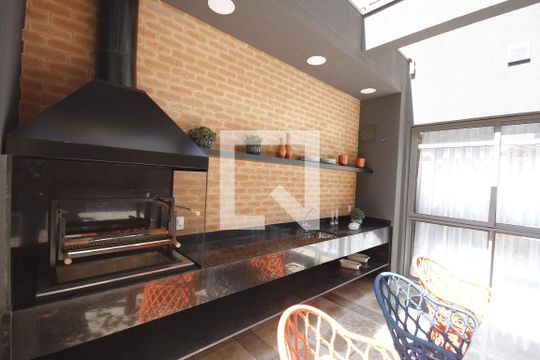 Churrasqueira de kitnet/studio à venda com 1 quarto, 27m² em Vila Dom Pedro I, São Paulo
