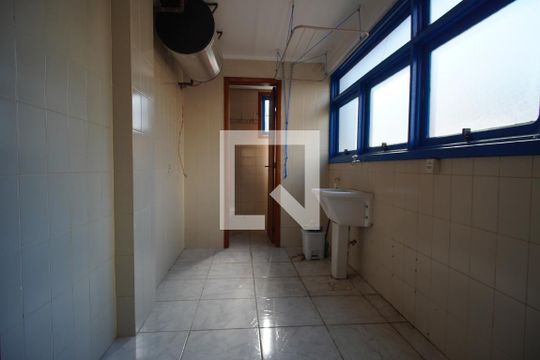 Área de Serviço de apartamento à venda com 3 quartos, 102m² em Chácara das Pedras, Porto Alegre