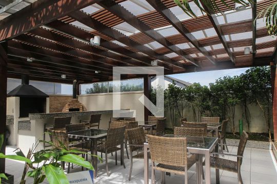 Churrasqueira de apartamento para alugar com 1 quarto, 45m² em Vila Matias, Santos