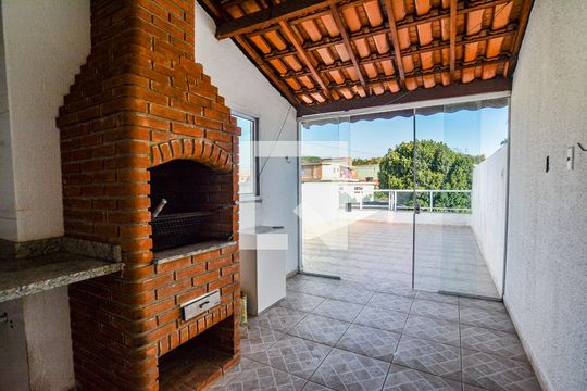 Churrasqueira de apartamento à venda com 2 quartos, 100m² em Jardim Ana Maria, Santo André
