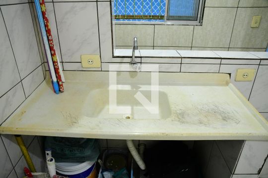 Cozinha de casa para alugar com 1 quarto, 50m² em Jardim do Engenho, Cotia
