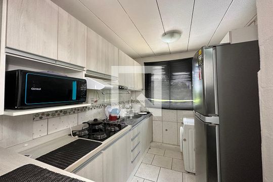Cozinha de apartamento à venda com 2 quartos, 54m² em Rio dos Sinos, São Leopoldo