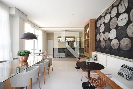 Salão de festa de apartamento à venda com 2 quartos, 58m² em Morumbi, São Paulo