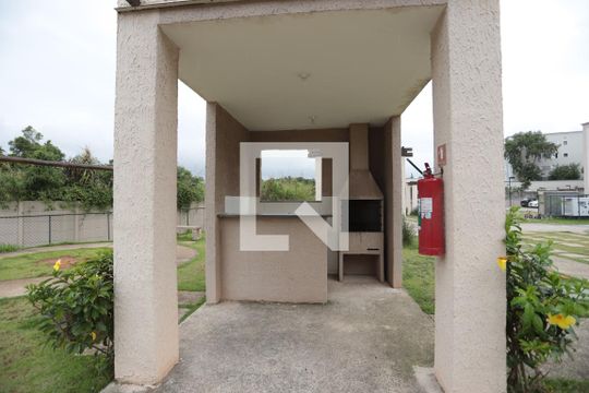Área comum - Churrasqueira de apartamento para alugar com 2 quartos, 41m² em Caxangá, Suzano