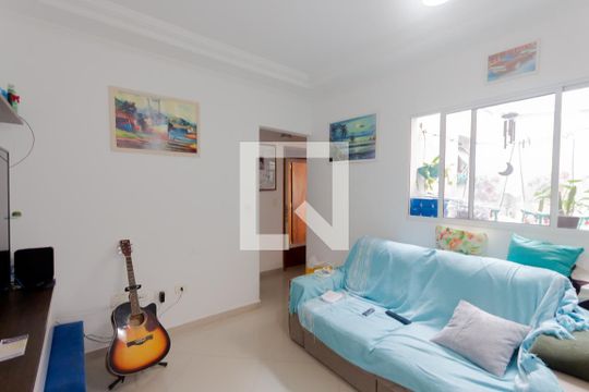 Sala de apartamento à venda com 3 quartos, 120m² em Bangú, Santo André