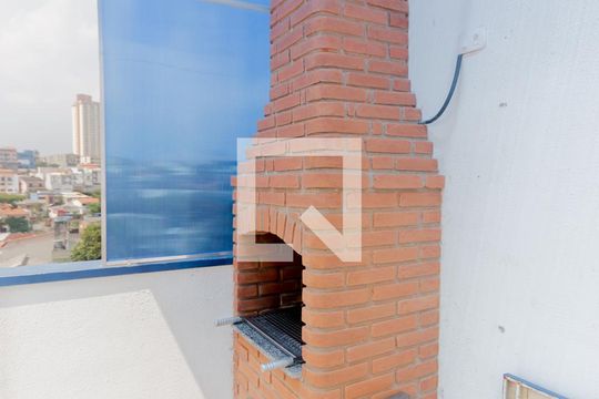 Área comum - Churrasqueira de apartamento à venda com 3 quartos, 120m² em Bangú, Santo André
