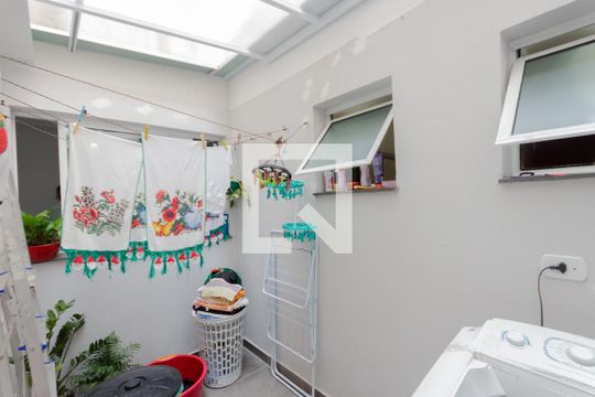 Área de Serviço de apartamento à venda com 3 quartos, 120m² em Bangú, Santo André