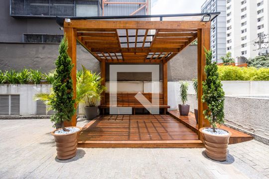 Área comum de apartamento para alugar com 3 quartos, 149m² em Jardim Paulista, São Paulo