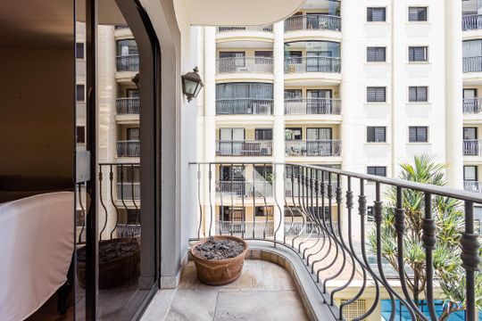 Varanda da Sala de apartamento para alugar com 3 quartos, 149m² em Jardim Paulista, São Paulo