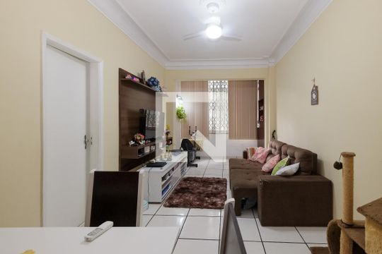 Sala de apartamento à venda com 3 quartos, 70m² em Maracanã, Rio de Janeiro