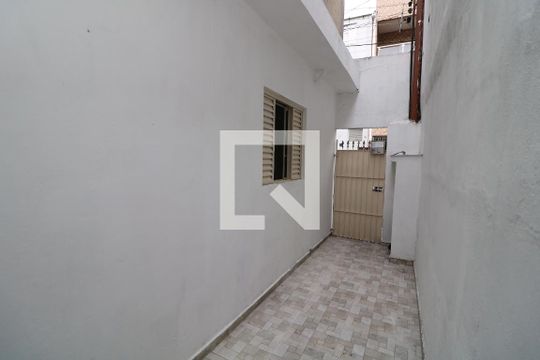 Área de Serviço de casa para alugar com 1 quarto, 45m² em Jardim Vila Formosa, São Paulo
