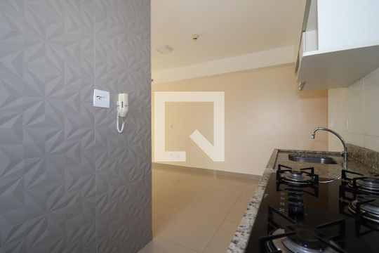 Cozinha e Área de Serviço de apartamento à venda com 1 quarto, 38m² em Sul (águas Claras), Brasília
