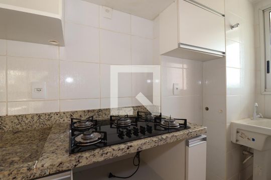 Cozinha e Área de Serviço de apartamento à venda com 1 quarto, 38m² em Sul (águas Claras), Brasília