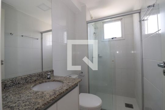 Banheiro Social de apartamento à venda com 1 quarto, 38m² em Sul (águas Claras), Brasília