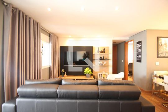 Sala de apartamento à venda com 2 quartos, 97m² em Vila Andrade, São Paulo