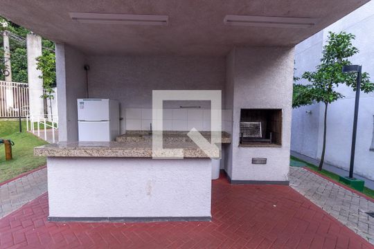 Área comum - Churrasqueira de apartamento à venda com 2 quartos, 55m² em Vila Prudente, São Paulo