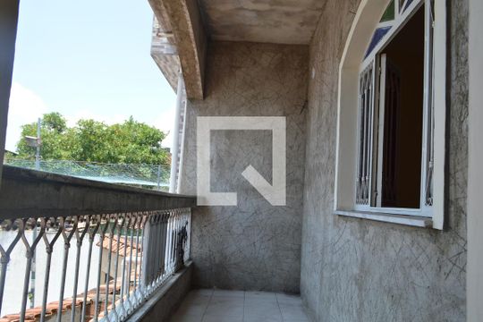 Varanda da Suíte de casa de condomínio à venda com 2 quartos, 130m² em Taquara, Rio de Janeiro