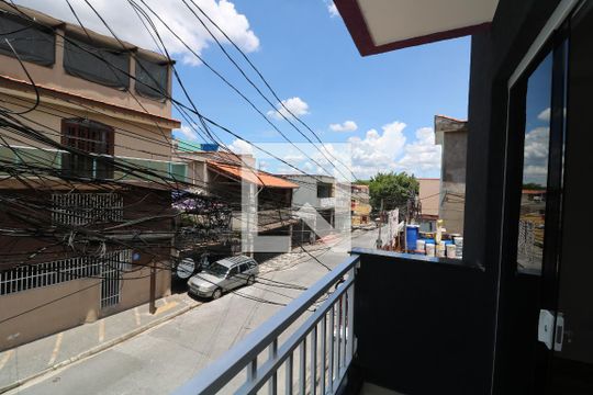 Varanda Quarto de apartamento para alugar com 2 quartos, 60m² em Jardim Marília, São Paulo