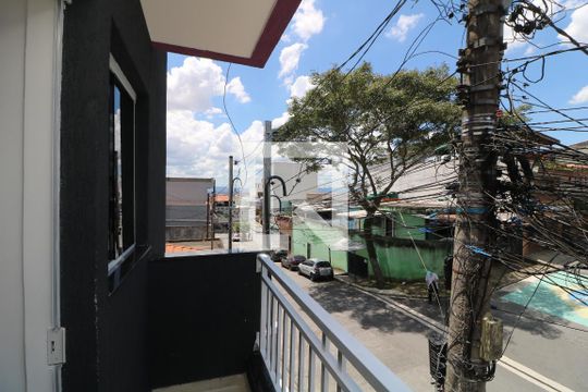Varanda Quarto de apartamento para alugar com 2 quartos, 60m² em Jardim Marília, São Paulo