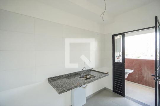 Cozinha de apartamento para alugar com 2 quartos, 43m² em Vila Matilde, São Paulo
