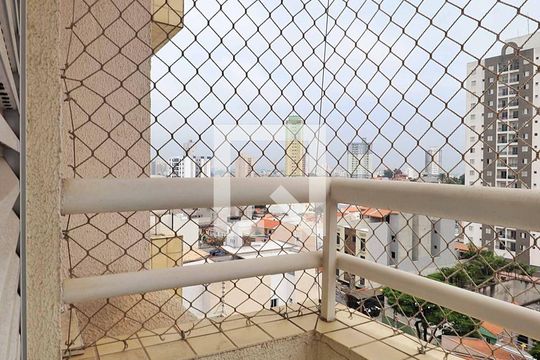 Sacada do Quarto 1 - Suíte de apartamento à venda com 2 quartos, 57m² em Vila Valparaiso, Santo André