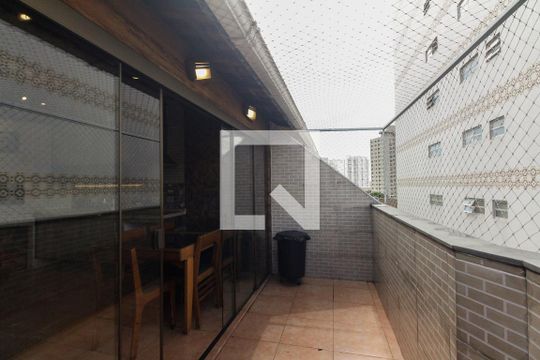 Varanda Espaço Gourmet - Churrasqueira  de casa de condomínio à venda com 3 quartos, 130m² em Tatuapé, São Paulo