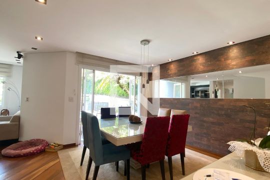 Sala de Jantar de casa de condomínio para alugar com 3 quartos, 450m² em Alphaville, Santana de Parnaíba