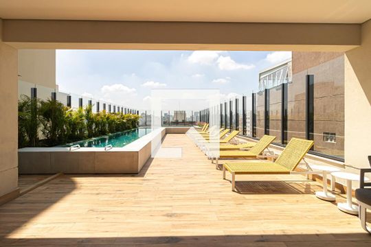 Área comum - Piscina de kitnet/studio à venda com 1 quarto, 29m² em Perdizes, São Paulo